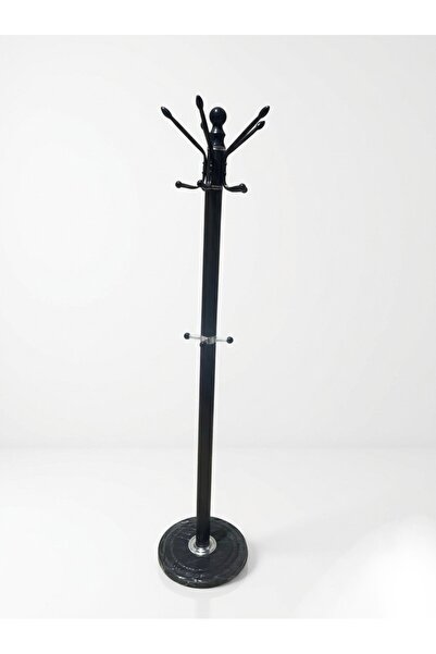 HomeNew Classic rotating clothes hanger with an elegant base - black color