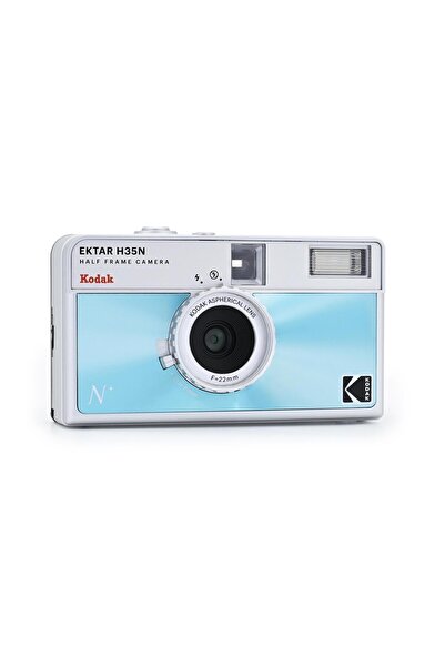 Kodak EKTAR H35N 35mm FIlmlI Fotoğraf MakInesI- Sırlı MavI+Ultramax 24 Poz FIlm