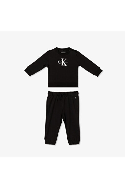 Calvin Klein Monogram Starter Siyah Bebek Takımı