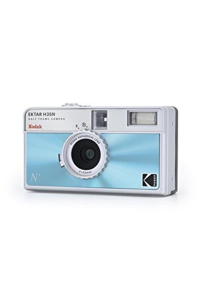 Kodak EKTAR H35N 35mm FIlmlI Fotoğraf MakInesI- Sırlı MavI+Ultramax 24 Poz FIlm