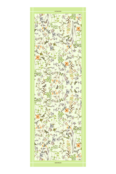 Arancia Șal verde 70X200 Pure Touch