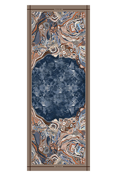 Arancia Maro deschis 70X200 modal șal