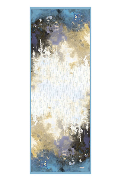 Arancia Șal albastru din modal 70X200