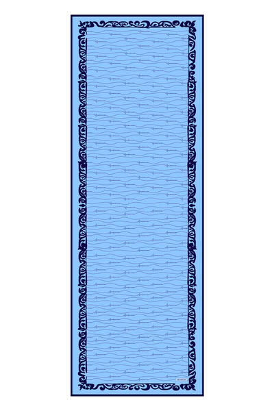 Arancia Blue 70X200 Pure Touch Shawl