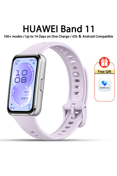 Huawei Band 11 Smart Watch Aluminum alloy case, Up to 14-day Battery Life, iO...