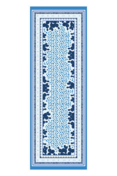 Arancia Șal albastru 70X200 Pure Touch