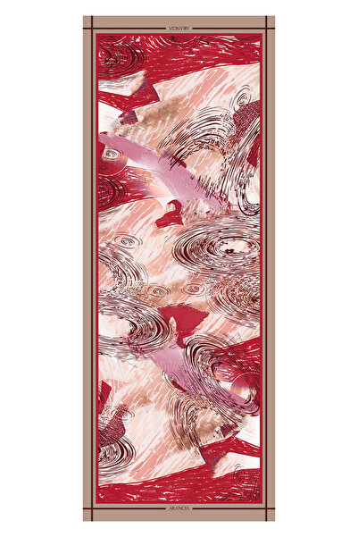 Arancia Roșu 70X200 modal Șal