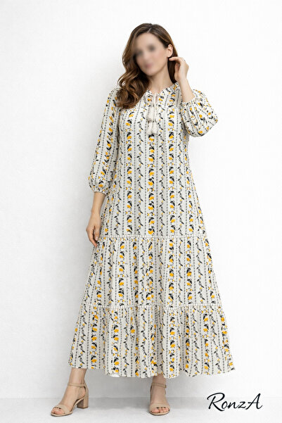 RONZA Women's luxury Lace jalabiya