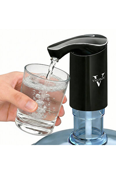 Saatistan Sessiz ve Hızlı Şarjlı Damacana Su Pompası, BPA Free, 1200mAh