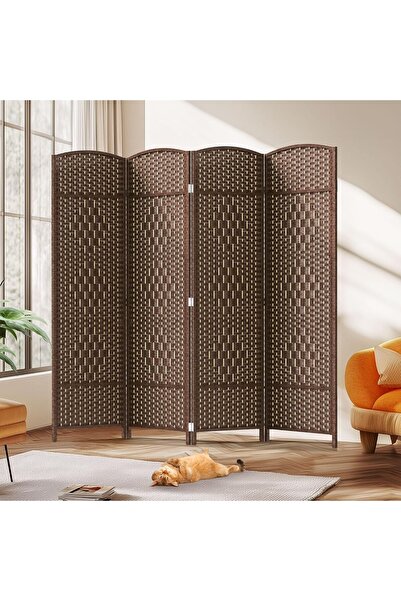 NASAQ JOSTYLE Room Divider 4 Panel Portable Room Divider Panel Wall