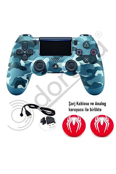 Doreka Ps4 Dualshock V2 Titreşimli Kol ve 2 Adet Analog Koruyucu
