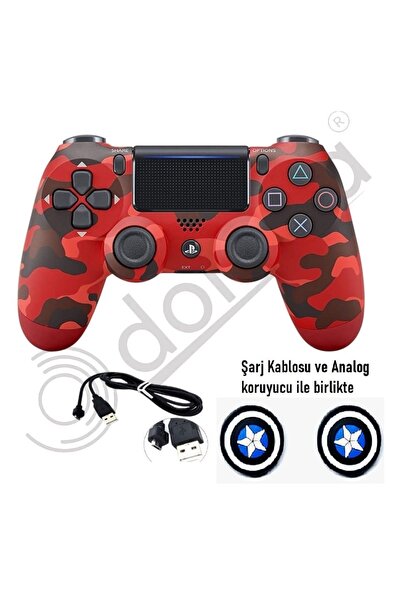 Doreka Ps4 Dualshock V2 Titreşimli Kol ve 2 Adet Analog Koruyucu