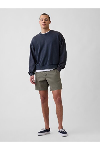 GAP Erkek Haki 7" Relaxed Şort