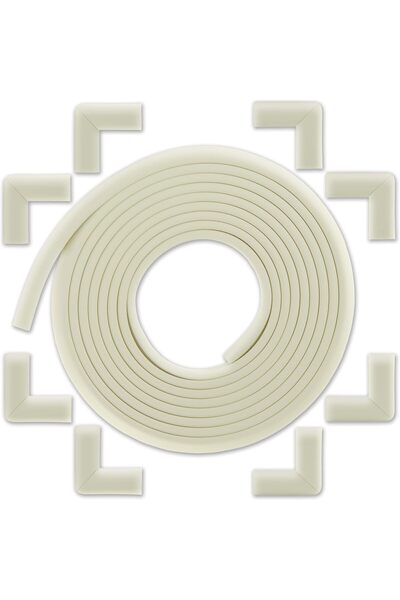Arabest Baby Proofing Edge and Corner Guard Protector Set, 20 Feet Edges & 8 ...