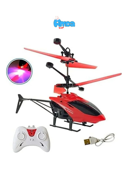 Amca Toys El Sensörlü Helikopter Uzaktan Kumandalı Şarjlı Drone 20cm Karışık ...