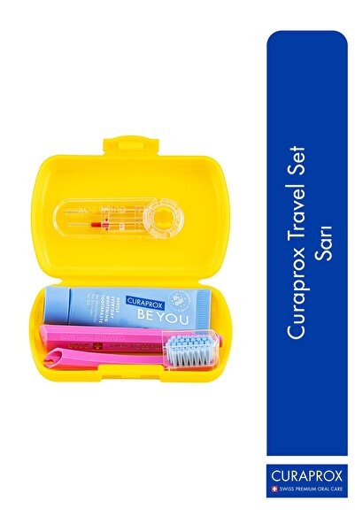 Curaprox Travel Set Sarı