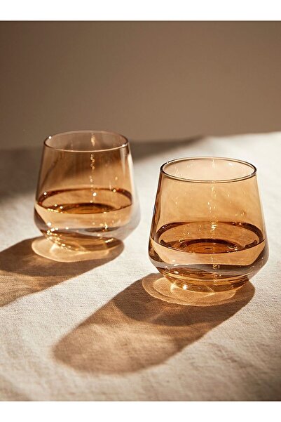 P H Panayır Home Selly Set of 6 Gold Water Glasses