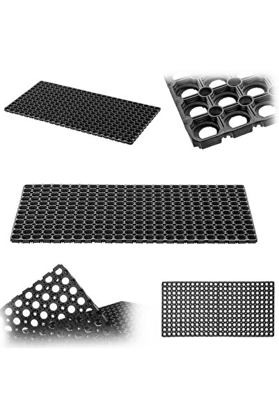 KADAX Entrance Doormat, Universal Shoe Mat, 100x50cm, Rubber