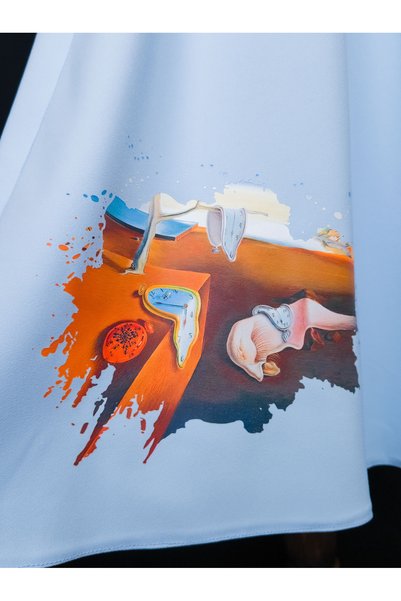 Sihirli Düğmeler Painter Skirt