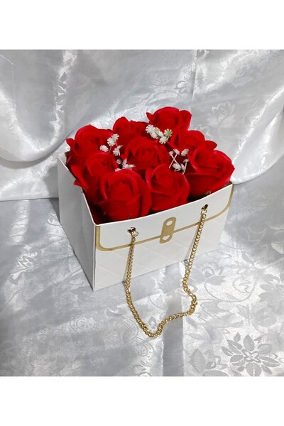 Handmade by Ella Soap rose bag