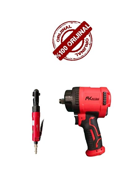 HAKTOR Firiko 1/2 Mini Havalı Bijon Teker Somun sökme Sıkma Tabancası 1/4 Min...