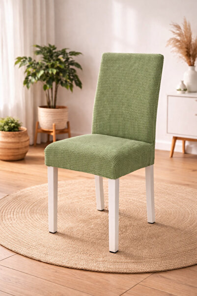 ELHAS Lycra Pcs Fabric Pitikare Patterned Chair Covers, Elastic, Stretchy Pcs...