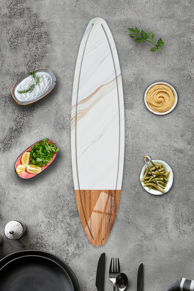 Decorita كام بيد - جبنة - طبق تقديم |   هورايزون |   75 سم × 17.5 سم