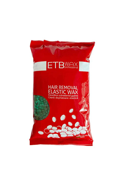 ETB WAX Perle elastice verzi – Epilare profesională, 1 kg