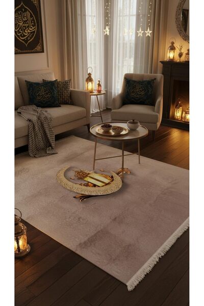 Generic سجادة رقيقة قابل للغسل ، مقاوم للبقع مانع للانزلاق