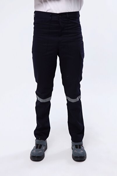 Çamdalı İş Elbiseleri بنطلون عمل صيفي 100% قطن P قطن 5 C بجيوب عاكس للضوء