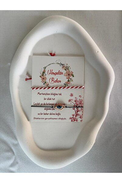 Butik Marteniçka Spring Bracelet with Eye Figure for Wishes and Luck