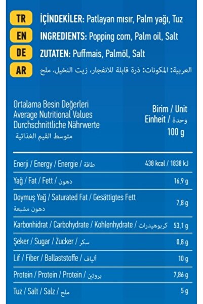 PATLARO Mikrodalgada Patlayan Mısır 3 kutu (90 gr x 3 paket) - 3 Dakikada Hazır - %100 Türk Malı