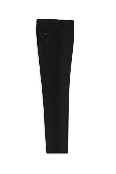 Abdullah Kiğılı 4 Drop Relaxed Fit Relaxed Fit Wool Classic Fabric Trousers
