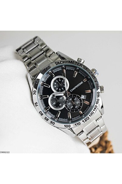 Chaperone Ch002322 Men's Wristwatch with Steel Strap