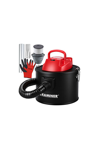 Kaminer Βιομηχανικός αναρροφητήρας σκόνης, χωρίς σακούλα, 800 W, φίλτρο HEPA,...