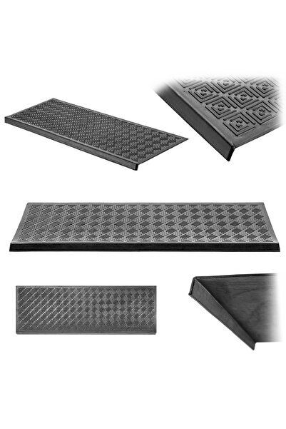 KADAX Rubber Stair Mat Cover with Openwork Edge 75cm Outdoor