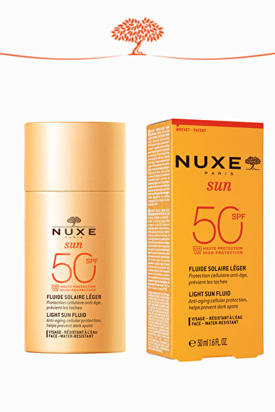 Nuxe Spf 50 Sun Protection Face Cream 50 ml Uva Uvb Protection Lightweight Te...
