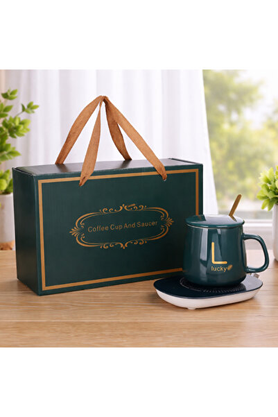 MODALITE Set cana cu incalzire electrica, 250 ml, Suport mentinere temperatur...