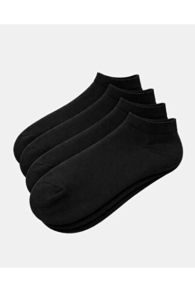 REDTAG Senior Boys Black Low Ankle Length Socks Multi-Pack