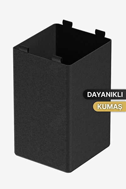 Bino Kirli Sepeti Çamaşır Sepeti Tela Kumaş Siyah Yedek Parça Organizer Düzenleyici