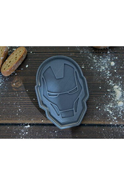Onflow Iron Man Themed Cookie Mold and Stamp – 3D Printing Stamp and Embossin...