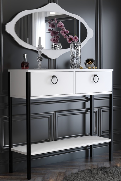 Givayo Mobilya CLEA DRESUAR - 100 cm Demir Ayaklı