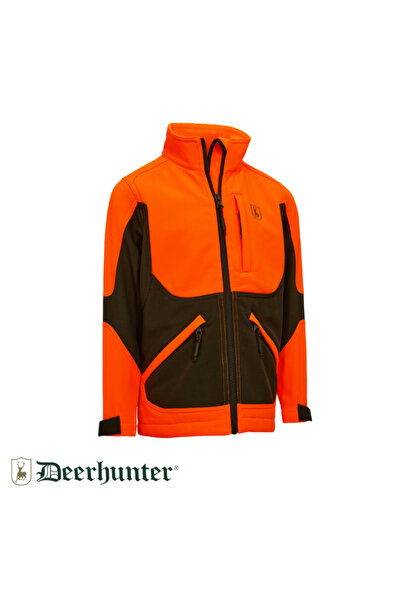 Deerhunter Youth Rogaland Turuncu Softshell Mont 7-8 Yaş