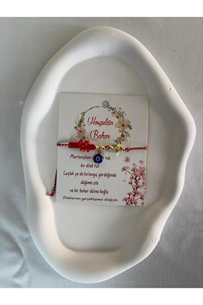 Butik Marteniçka Nazar Beaded Lucky and Wishing Bracelet with Airplane Figure