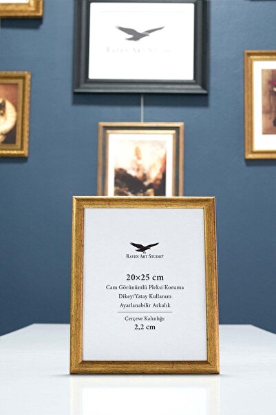 Raven Art Studio Pergamon 20X25 cm Antique Gold Picture Photo Document Poster...