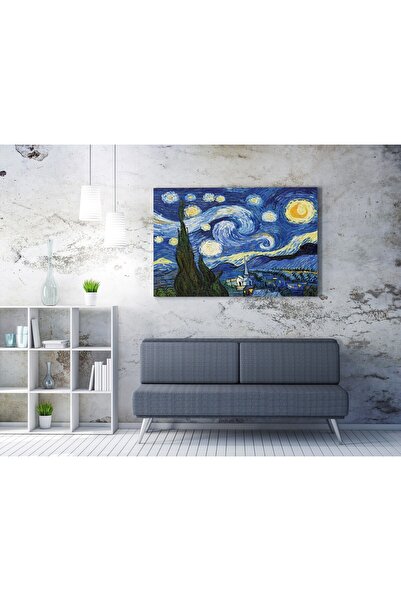 Homeilla Van Gogh Modern Tasarımlı Dekoratif Kanvas Tablo
