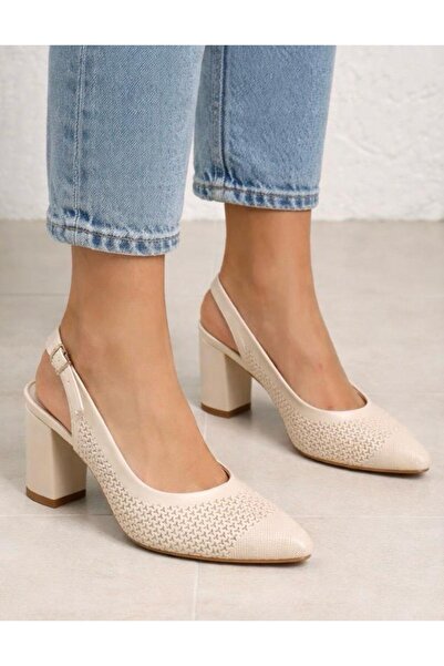 TRENDYSHOSE 067 حذاء نسائي حذاء بكعب عريض مريح