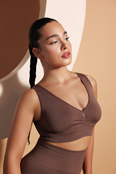 BALDINI V-neck bustier TOP SHAPE