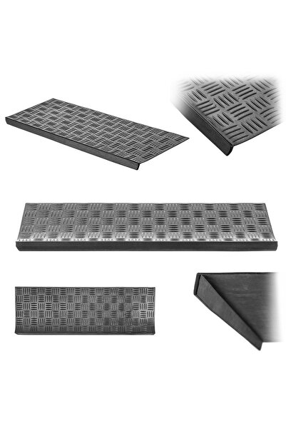 KADAX Rubber Stair Mat Cover with Openwork Edge 75cm Outdoor