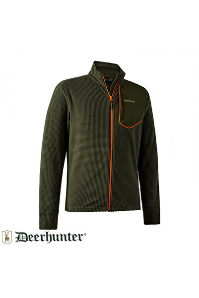 Deerhunter Chamois Fermuarlı Polar 361 Yeşil XL
